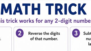 😱🔥🎯 Math Trick Challenge#MathTrick #Puzzle #BrainGame #MathMagic #FunLearning #NumberTrick