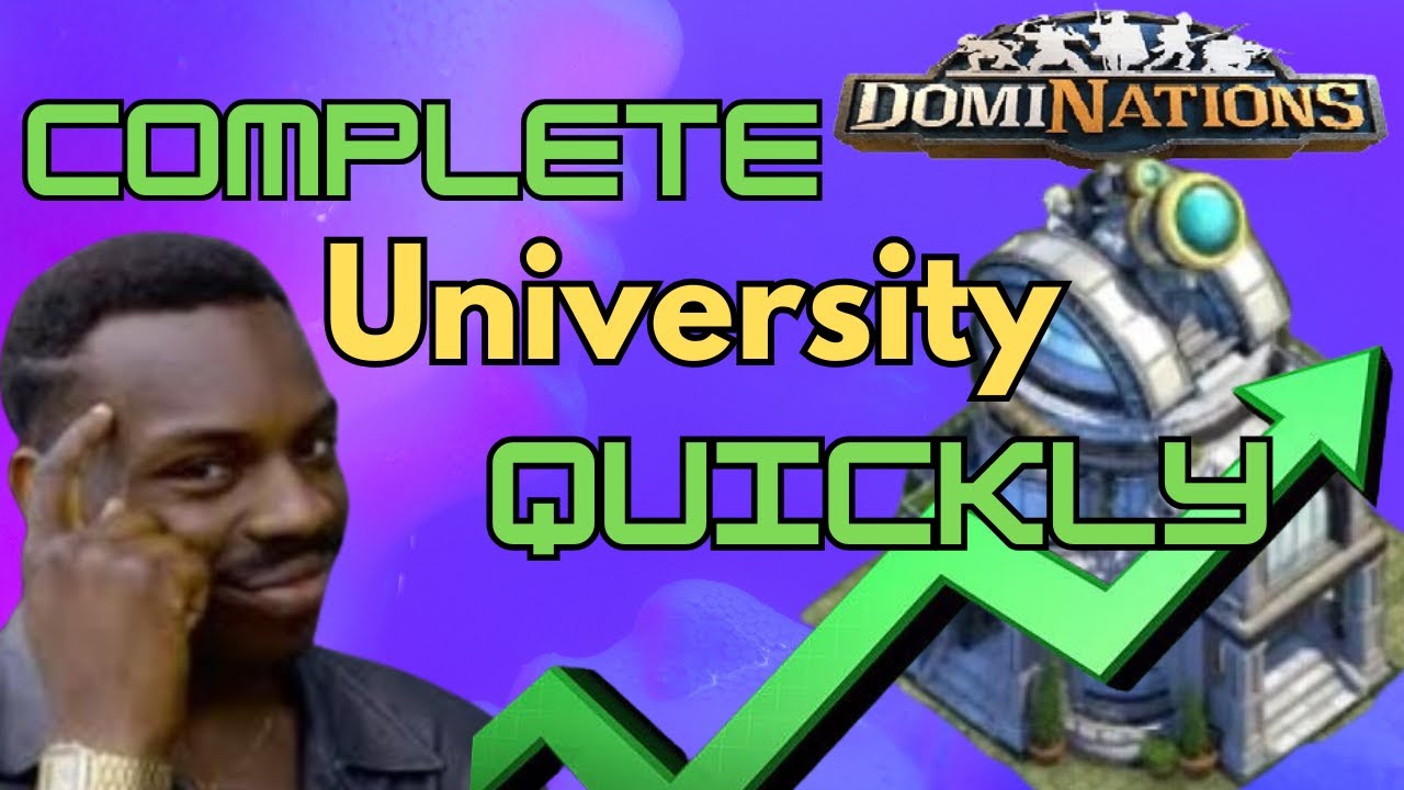 Do THIS at University! - ULTIMATE Guide  *2025 UPDATED* - DomiNations