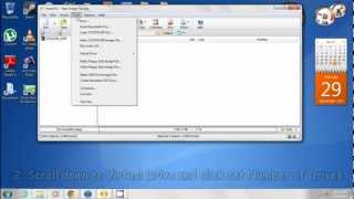 how to create a virtual cd drive with poweriso