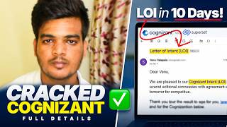 Cognizant GenC Interview Experience 2026 | LOI in just 10 Days! ✅