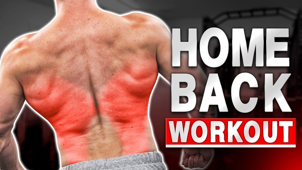 THE BEST HOME BACK WORKOUT EVER! - BODYWEIGHT - (Follow Along) 