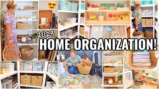 HOME ORGANIZATION IDEAS!!😍 ORGANIZE WITH ME | DECLUTTERING AND ORGANIZING MOTIVATION 2023