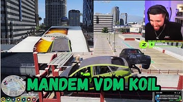 Tommy T VDMs Franny(Koil) Off A Ramp And THIS HAPPENS... | Multi-POV | MANDEM NOPIXEL GTA RP