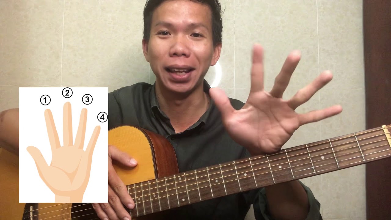 មេរៀនអនុវត្តន៍លើហ្គីតាដំបូង រៀនចាប់អាគ័រងាយៗ Easy chords