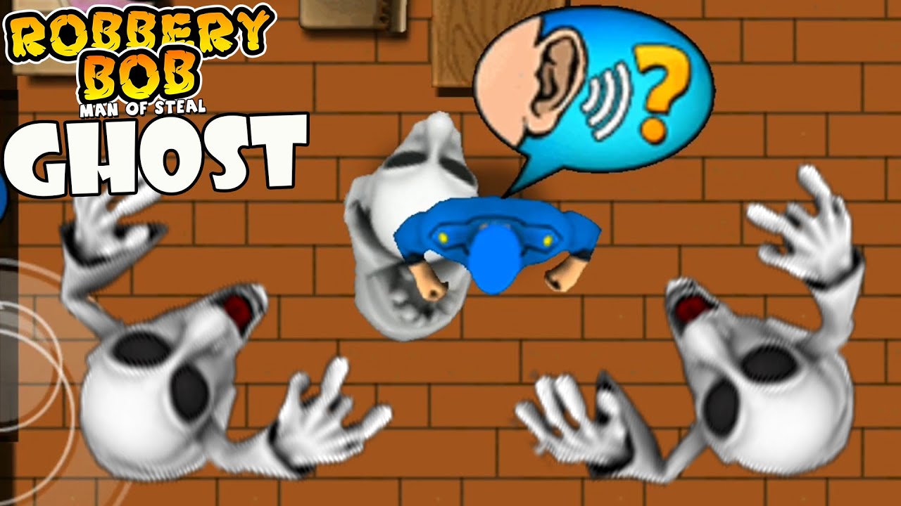 Robbery Bob Using MARIO GHOST Suit Part 7