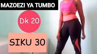 Mazoezi Ya Kupunguza Tumbo Na Nyama Uzembe Zote