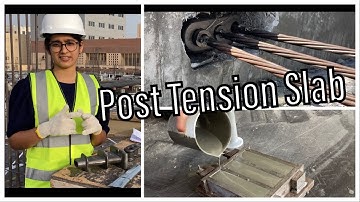 Post Tension Slab Step by Step Process.