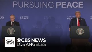 President Trump and Russian President Vladimir Putin hold joint press conference