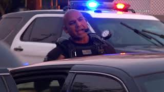 Pursuit Crash / Van Nuys   RAW FOOTAGE