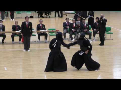 第16回 全日本短剣道大会 団体戦成年 決勝戦　Tankendo