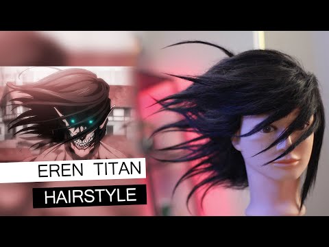 Eren Yeager TITAN FORM Hairstyle | Attack on Titan