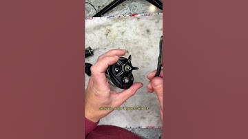 How to take apart a baitcaster(part1)🔥 #shorts #bassfishing