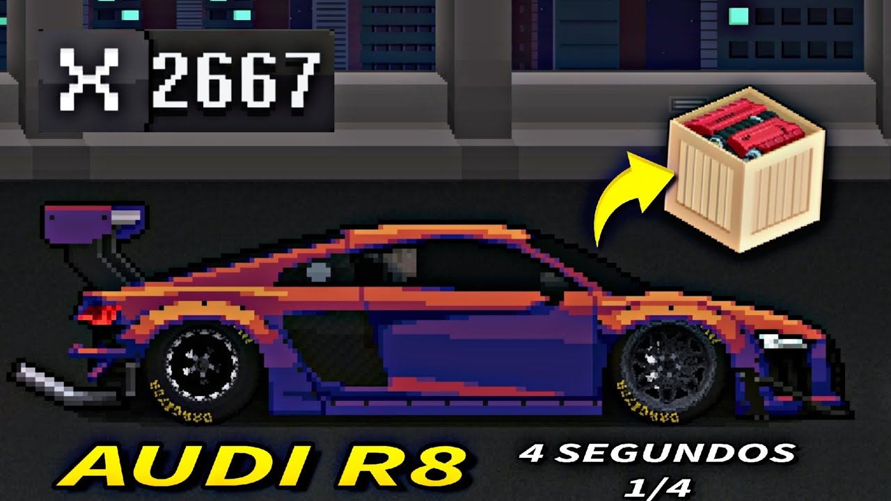 Modificando el Audi R8 más RÁPIDO del MUNDO 😱 (+10,000 HP) // Pixel car ...