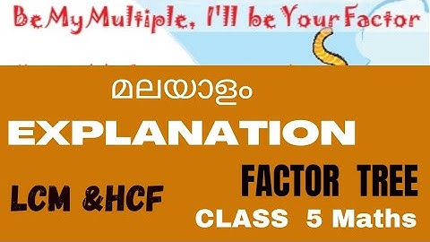 Class 5 maths/ Be my multiple  I 