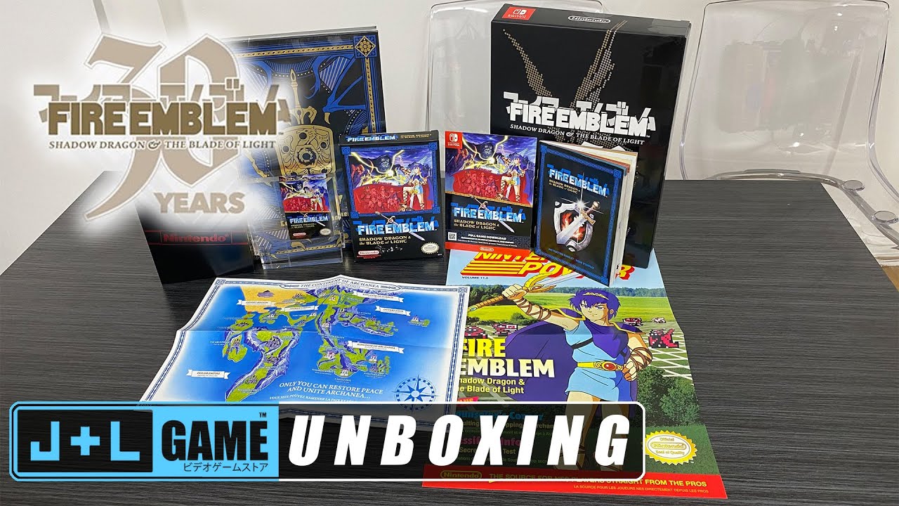 Fire Emblem 30th Anniversary Edition Unboxed for the Nintendo