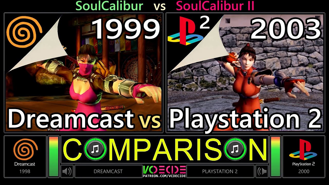  Soul Calibur - Sega Dreamcast : Sega Dreamcast: Video Games