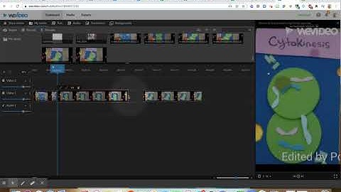 Stop motion using WeVideo