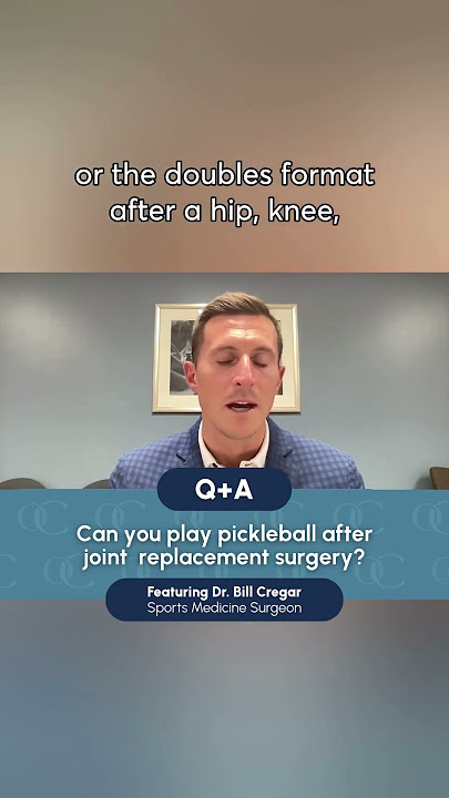 A safe timeline to return to pickleball after hip replacement