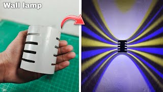 how to make a wall lamp || diy wall decor lamp