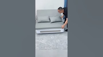Multifunctional sofa bed, a bed with two functions, can be used for sitting or lying,