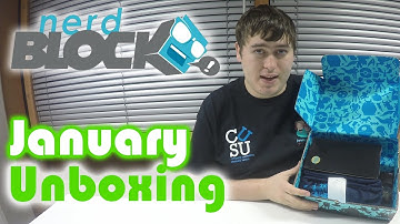 Nerd Block Unboxing January 2017