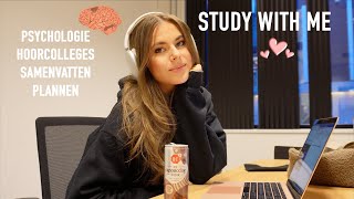 STUDY WITH ME I HOE LEER IK VOOR MIJN TOETSEN?