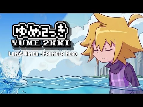 Yume 2KKI Lotus Water but it's Frutiger Aero