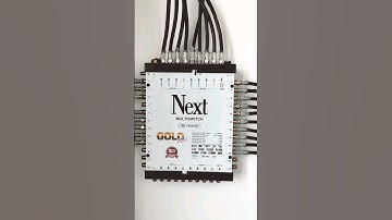 satellite TV multi switch 24 port for hotel service #satellite #shorts #youtubeshorts