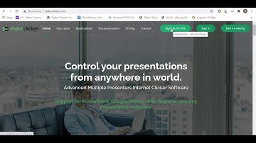 Internet Clicker SlidesClicker Create Account