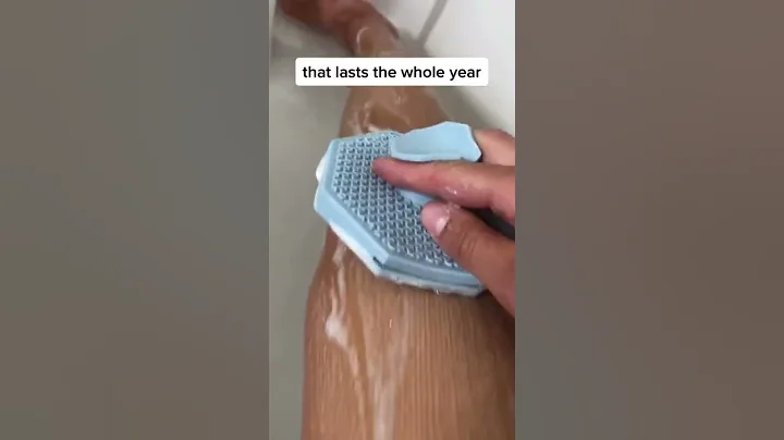 Tired of replacing your loofah? Our Sud Scrub lasts up to 1 year! #showertok #bathroomessentials