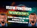 USEFUL FUNCTIONS OF WINDOWS 11. THE BEST AND COOLEST WINDOWS FEATURES