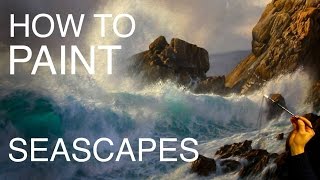 How to paint a seascape: EPISODE TWO | How to paint waves and water