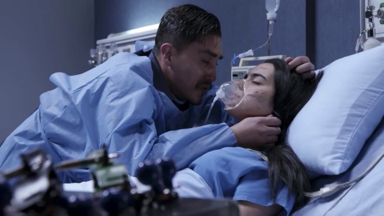 Paulino se entera del accidente de Vanessa