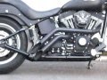 NEW TOXIC PIPES Softail Exhaust  BIG RIG  1986- 2015 Without Baffles