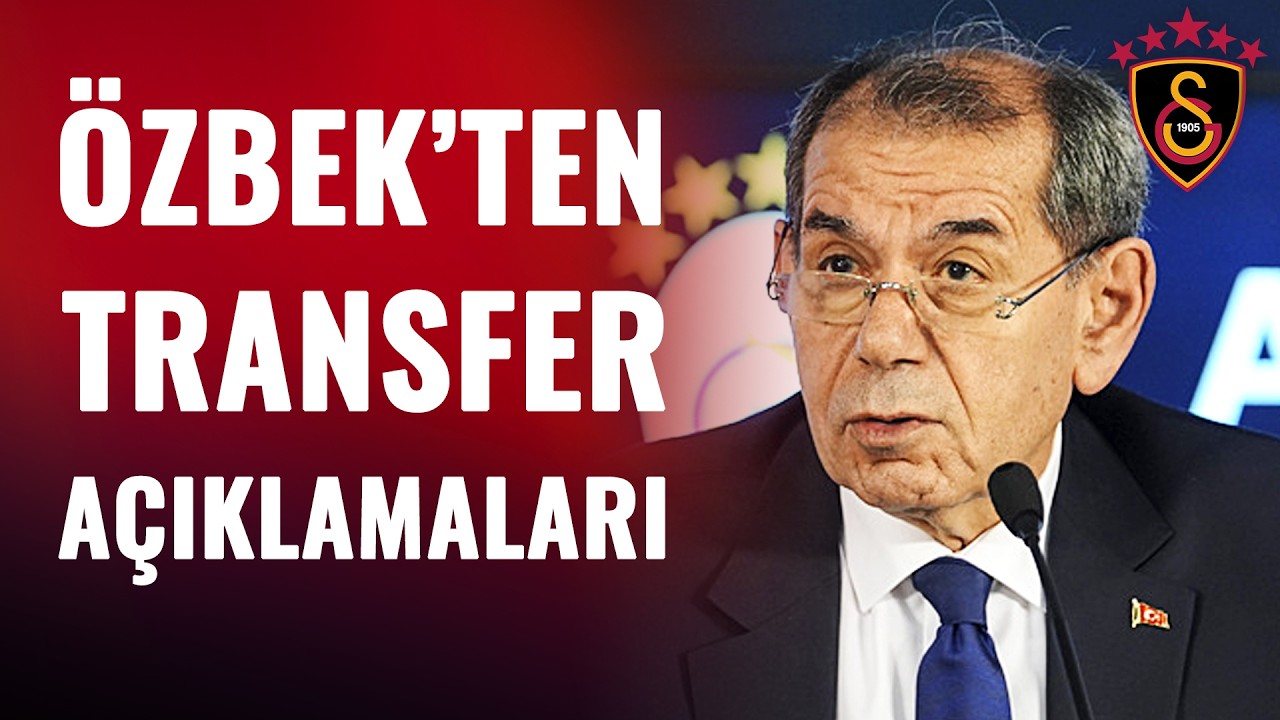 Başkanımız Dursun Özbek'ten FLAŞ Transfer Açıklamaları!