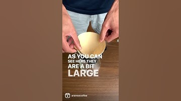 V60 Quick Hack - Filter Paper Fold #Shorts