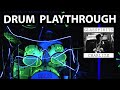 Official charlize drum playthrough by spaun drums artist abe perez of glasspirits  bts