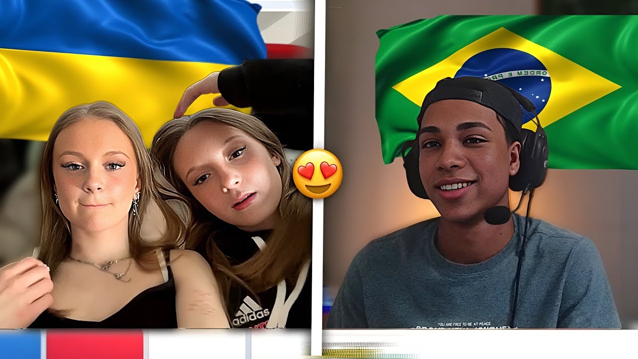 GRINGA SUECA se apaixonou por mim😍