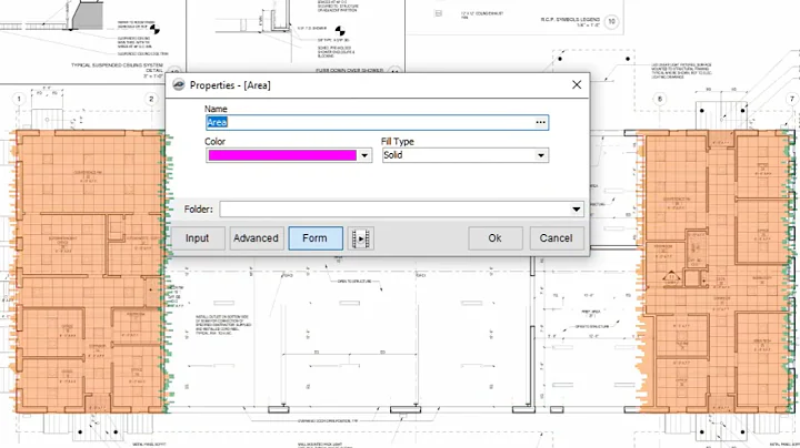 Creating a New Area Takeoff