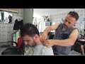 ASMR Turkish Barber Head Massage, Face Massage and Body Massage