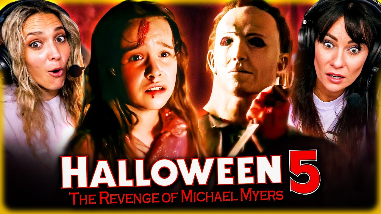 HALLOWEEN 5: THE REVENGE OF MICHAEL MYERS (1989) IS MENACING!! MOVIE REACTION!! Danielle Harris