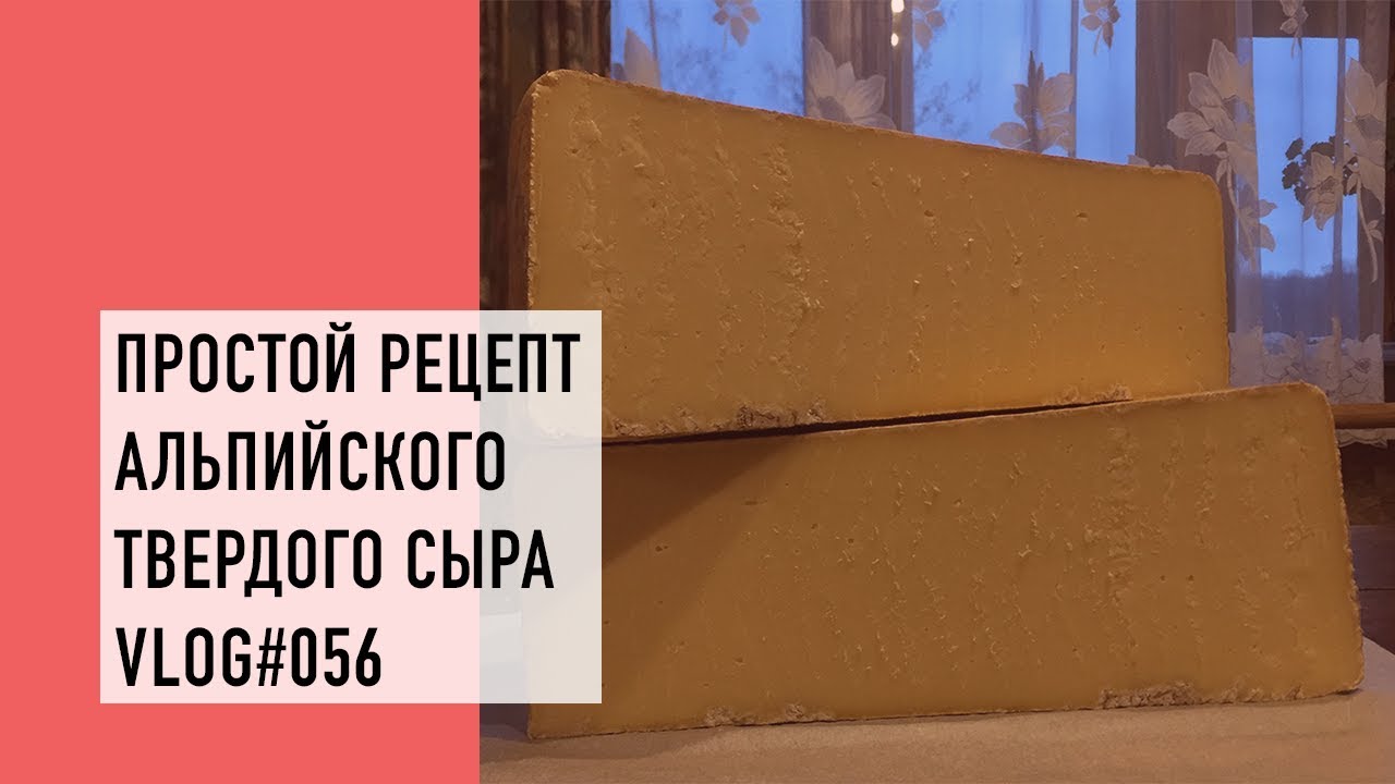 Простой рецепт альпийского твердого сыра