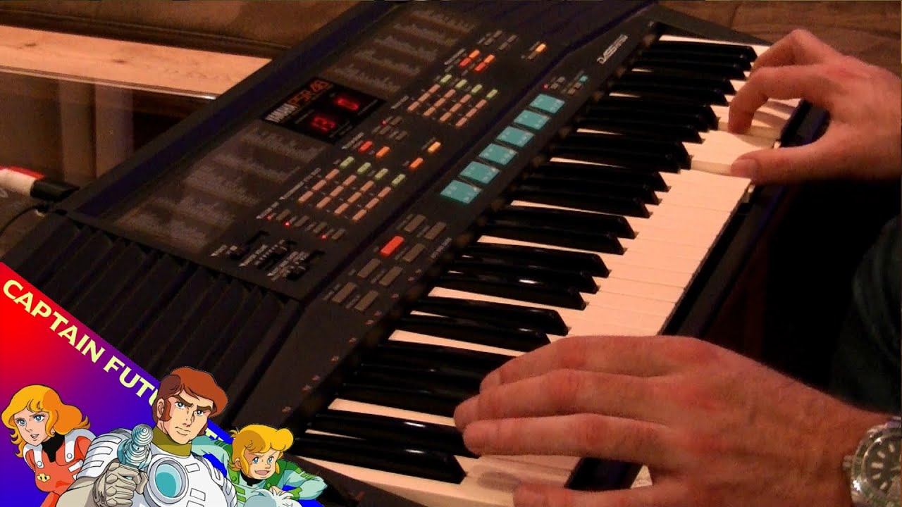 "Captain Future" - Titelmelodie aus der Zeichentrickserie gespielt auf einer YAMAHA PSR-48