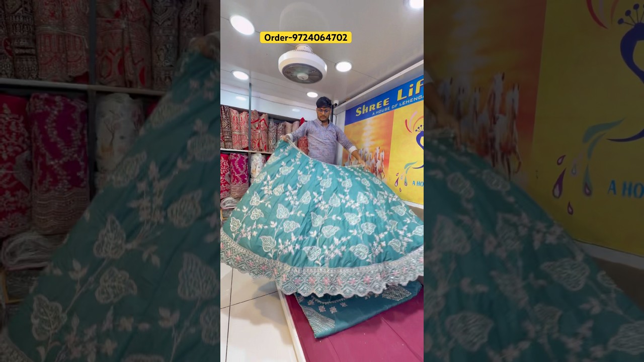 Lehenga whol market in Surat | Designer lehenga collection | |Bridal lehenga | 