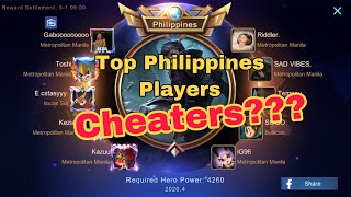 Top Philippines Granger cheater? Mobile Legends Top Philippines cheaters screenshot 3