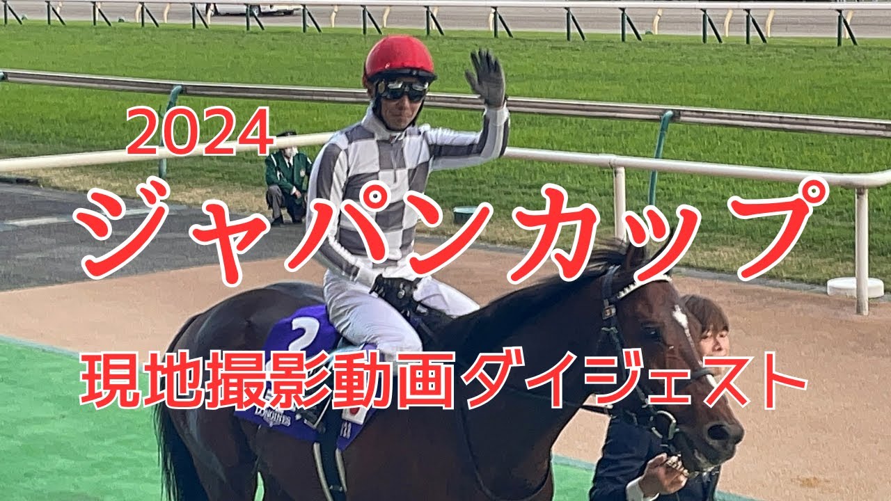 【目次つき】ジャパンカップ(2024)現地撮影動画ダイジェスト
