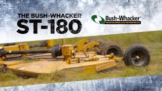 Bush Whacker Heavy Duty 15 foot Flex-wing Rotary Cutter ST-180 ELITE