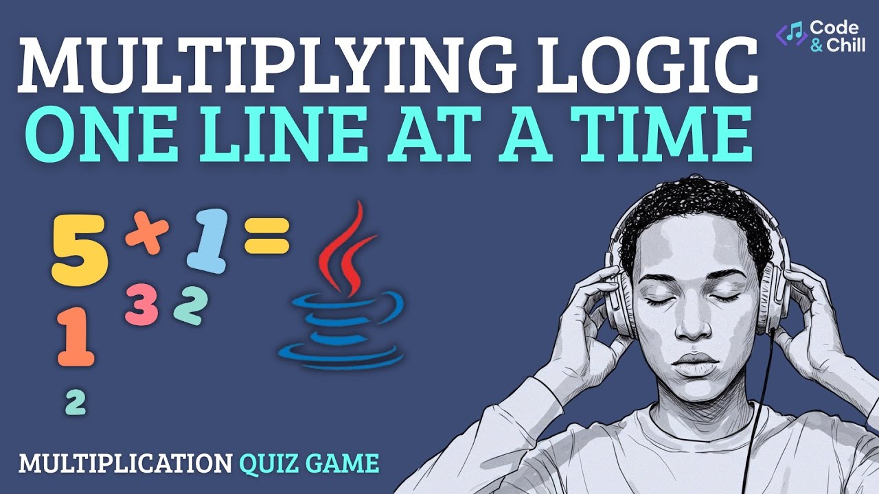 Building a Multiplication Quiz Game in Java | Relaxing Lofi + Coding ...