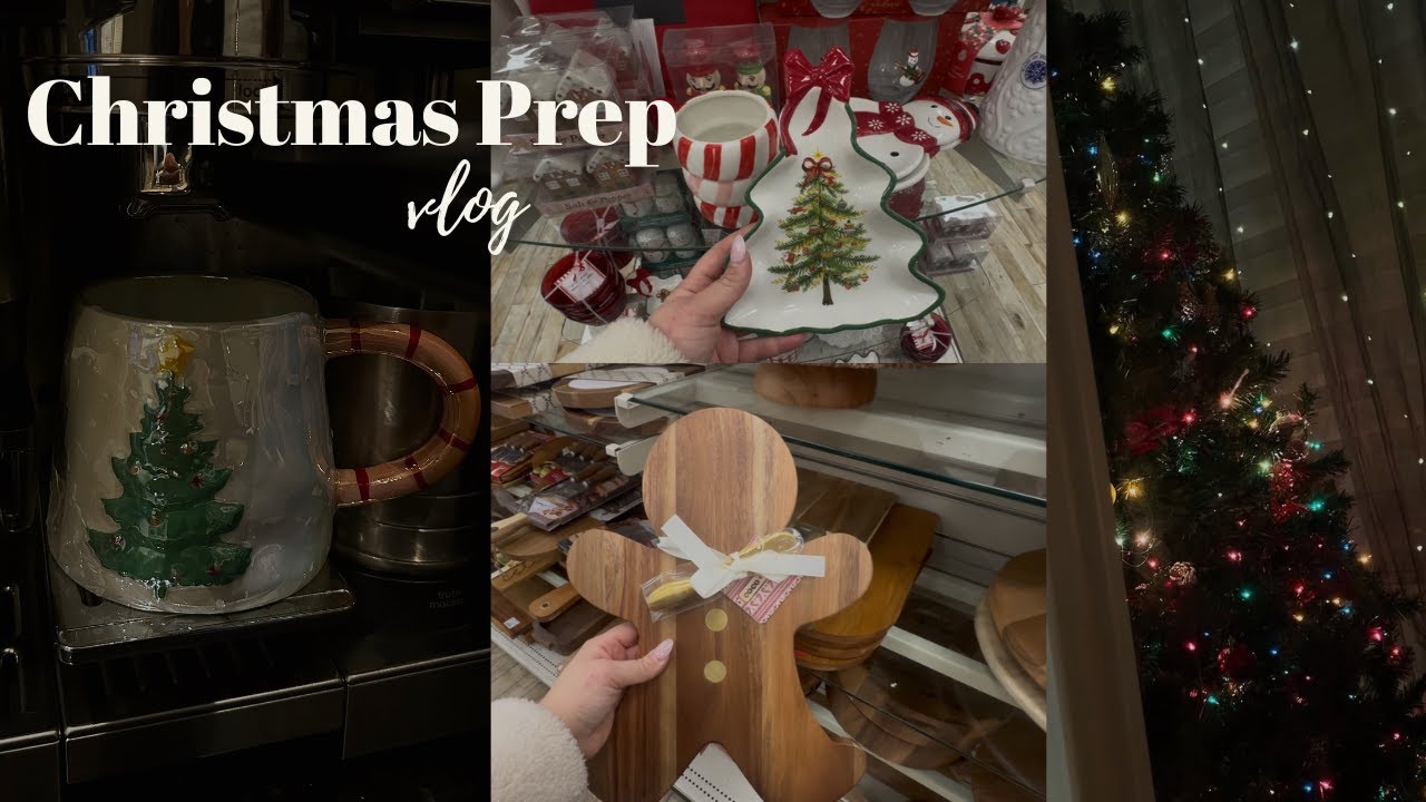 Christmas Shopping + Tree Decorating🎄Dollarama & Winners Haul!