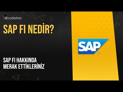 Video: SAP FICO nasıl çalışır?